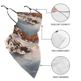 Yanfind Ear Loops Balaclava Winter Falls Waterfall Snow Hdr Waterscape Liquid Fluid Flow Flowing Foliage UV Protection Face Bandanas Scarf for Women Men Motorcycle
