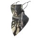 Yanfind Ear Loops Balaclava Wooden Fence Trees Landscape Shadows UV Protection Face Bandanas Scarf for Women Men Motorcycle