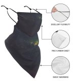 Yanfin Ear Loops Balaclava Skyscape Dark Scenery Evening Milky Space Galaxy Scenic Starry Constellation UV Protection Face Bandanas Scarf for Women Men Motorcycle