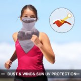 Yanfind Ear Loops Balaclava Winter Landscape Snow Trees Woods UV Protection Face Bandanas Scarf for Women Men Motorcycle
