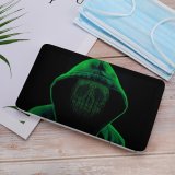 Yanfind Portable Mask Case Storage Bag Security Technology Virtual Cyber Code Data Hooded Hacker Attack Abstract Binary Concept