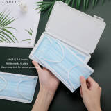 Yanfind Portable Mask Case Storage Bag Smooth Abstract Aroma Burning Curve Delicate Dynamic Flow Incense Light Mist