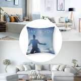 Polyester Pillow Case Quotes Today Is Yours Inspirational