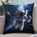 Polyester Pillow Case Vadim Sadovski Space Astronaut Asteroids Planet Space Travel Gravity