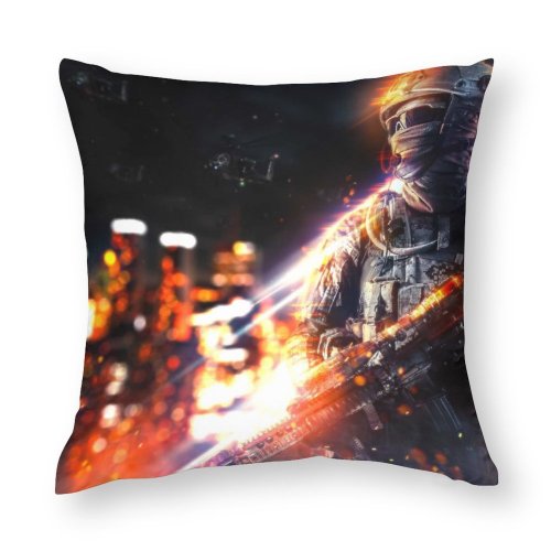 Polyester Pillow Case XioxGraphix Games Battlefield Fan Art Concept