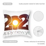 Polyester Pillow Case Gerd Altmann Celebrations Year Happy