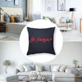 Polyester Pillow Case Black Dark Quotes Be Yourself Be You Inspirational Quotes Dark Typography