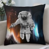 Polyester Pillow Case Vadim Sadovski Space Astronaut Fade Space Artwork Space Suit