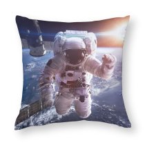 Polyester Pillow Case Vadim Sadovski Space Astronaut Space Suit Space Station Space Adventure