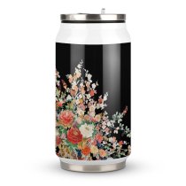 Coke Cup Kimono Art Craft Creativity Design Embroidery Floral Japan Japanese Kyoto Prefecture