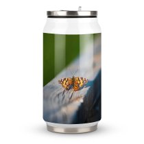 Coke Cup Wood Summer Outdoors Wild Insect Fly Bottom Focus Wildlife Little Antenna Delicate