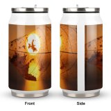 Coke Cup Wood Light Art Texture Abstract Vintage Leaf Fall Insect Butterfly Gold
