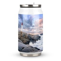 Coke Cup Scotia Halifax England Regional Municipality Lighthouse Famous Place Peggy's Cove
