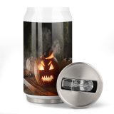 Coke Cup Wood Fall Halloween Lantern Pumpkin Horror Candle Creepy Scary Still Ghost