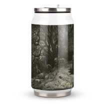 Coke Cup Adventure Archival Art Branch Plant Dark Fairy Tale Fantasy Forest Gustave Dore
