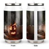 Coke Cup Wood Fall Halloween Lantern Pumpkin Horror Candle Creepy Scary Still Ghost