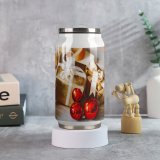 Coke Cup Wood Vacation Winter Wine Decoration Christmas Shining Advent Gold Traditional