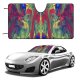 Car Windshield Sunshade Mirror Scary Strange Obscure Weird Unusual Unique Modern Impressionist Abstract Art Paintings