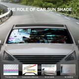 Car Windshield Sunshade Abstract Digital Cool