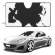 Car Windshield Sunshade Globe Atlas National Geographica Earth Travel Locations Borders Political Continent Abstract Nation