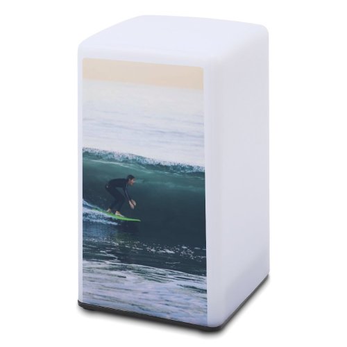 A Small Desk Lamp Sea Ocean  Surfing Surfer Sport Horizon
