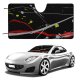 Car Windshield Sunshade Modern Impressionist Abstract Art Paintings Palette Oil Colours Colorful Colourful Fine Artist
