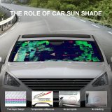 Car Windshield Sunshade Abstract Digital