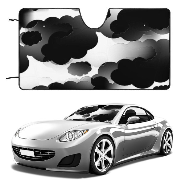 Car Windshield Sunshade Website Design Art Abstract Light