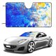 Car Windshield Sunshade Modern Impressionist Abstract Art Paintings Palette Oil Colours Colorful Colourful Fine Artist