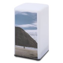 A Small Desk Lamp Sea Ocean  Shore Coast Beach Sand Landscape  Valley Cliff Rocks