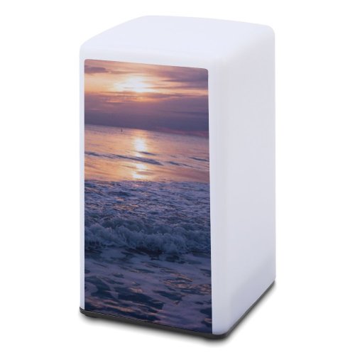 A Small Desk Lamp Sea Ocean  Sunset Cloud Sky Beach Shore Coast
