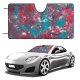Car Windshield Sunshade Modern Impressionist Abstract Art Paintings Palette Oil Colours Colorful Colourful Fine Artist