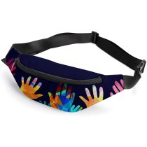 Belt Bag Hands Vote Arm Upwards Concept Help Many Volunteer Design Raised Silhouette Party
