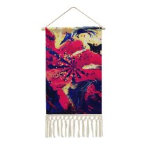 Cotton and Linen Hanging Posters Space Abstract Art