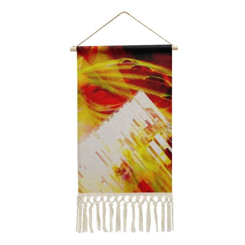 Cotton and Linen Hanging Posters Cool Abstract Motion