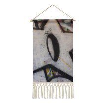 Cotton and Linen Hanging Posters Wall Urban Vandalism Art City Descriptive Abstract Scene Messy