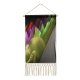 Cotton and Linen Hanging Posters Abstract Fabric Rainbow