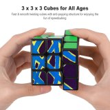 Magic Cube 3x3x3 Impressionist Abstract Art Paintings Primary Africa West Indian Indies Ethnic Oriental