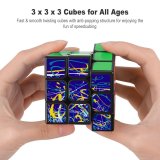 Magic Cube 3x3x3 Impressionist Abstract Art Paintings Palette Oil Colours Colorful Colourful Fine Artist