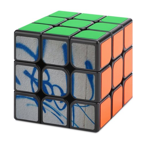 Magic Cube 3x3x3 Rock Art Street Urban Writing Wall