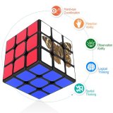 Magic Cube 3x3x3 Moth Design Butterfly Eyes Antenna Fly Insect Catapiller Larva Fur