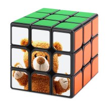 Magic Cube 3x3x3 Baby Big Bowtie Child Childhood Children Cuddly Cute Doll Eyes Fluffy