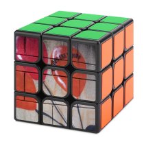 Magic Cube 3x3x3 Stencil Brush Design Art Artist Vandal Authority Ediucation Institution Block Construction
