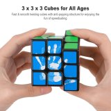 Magic Cube 3x3x3 Handprint Identification Skin Thumb Layer Press Finger Social Art Stained Cultural Security