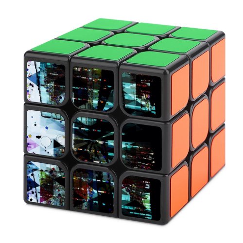Magic Cube 3x3x3 Abstract Digital Cool