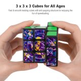 Magic Cube 3x3x3 Abstract Art Ripple Pond Oil Colours Colorful Colourful Artist Acrylic Creative