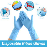 100 Pieces / Box disposable nitrile gloves food grade household cleaning gloves guantes de nitrilo desechables