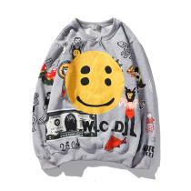 2020 New men's and women's  Sweater  three-dimensional and multi-element children's smile  Sweater