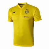 20/21 Adult Borussia Dortmund yellow short sleeve Polo football shirt soccer jersey