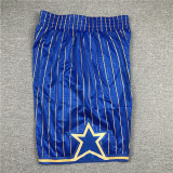 New Adult Orlando Magic dark star blue basketball shorts